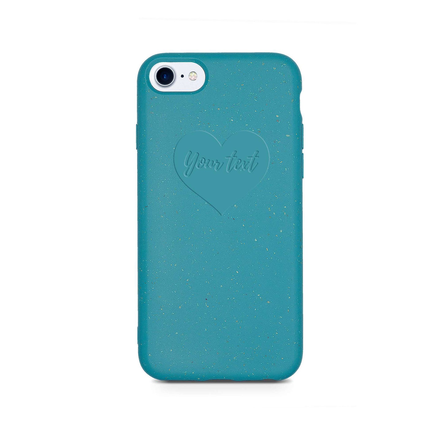 Coque de téléphone biodégradable personnalisée - Bleu océan