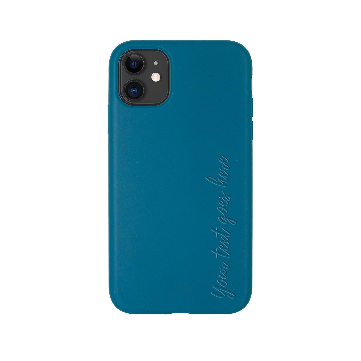 Coque de téléphone biodégradable personnalisée - Deep Sea Blue