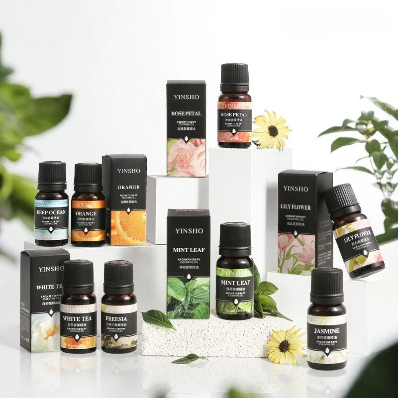 Essential oil, multiple flavors, for aroma diffuser home air humidifier, water soluble