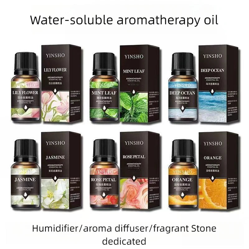Essential oil, multiple flavors, for aroma diffuser home air humidifier, water soluble