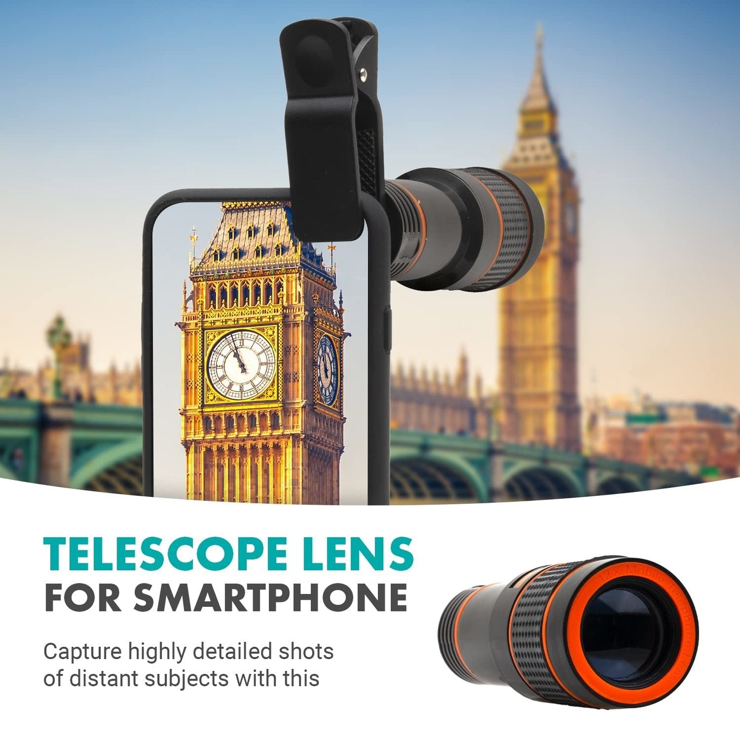8x Long Range Cell Phone Lens