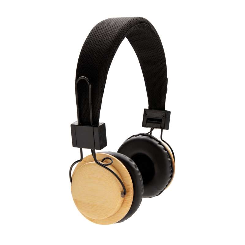 NATURSOUND-Casque sans fil pliable en RCS et FSC® Natursound bambou