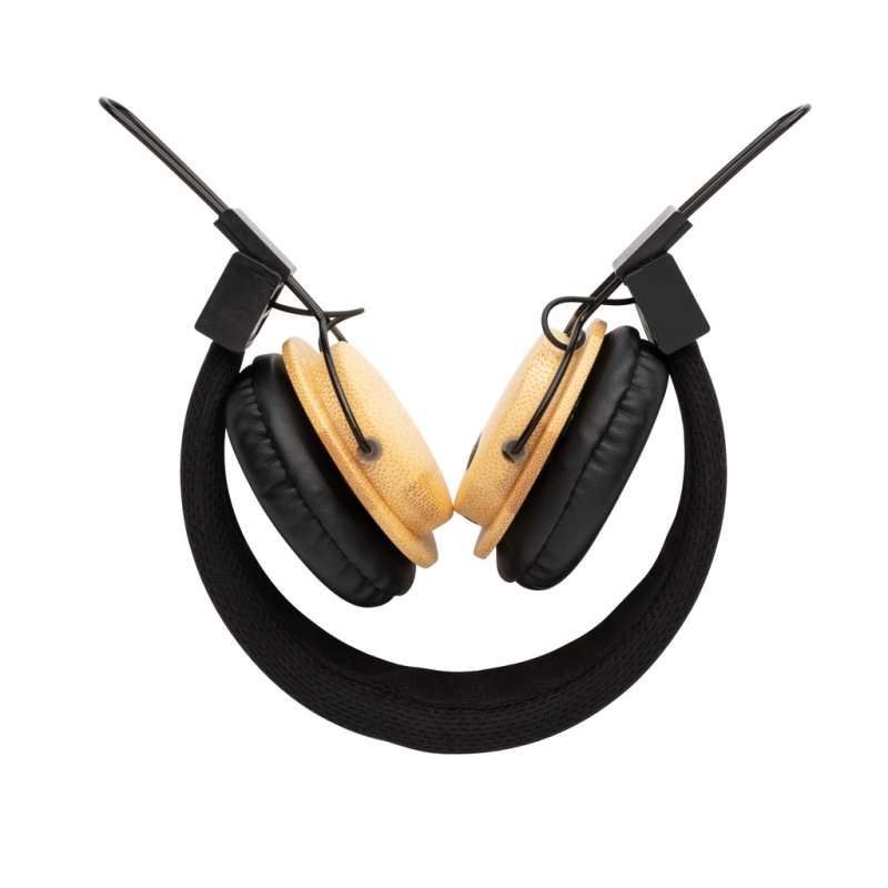 NATURSOUND-Casque sans fil pliable en RCS et FSC® Natursound bambou