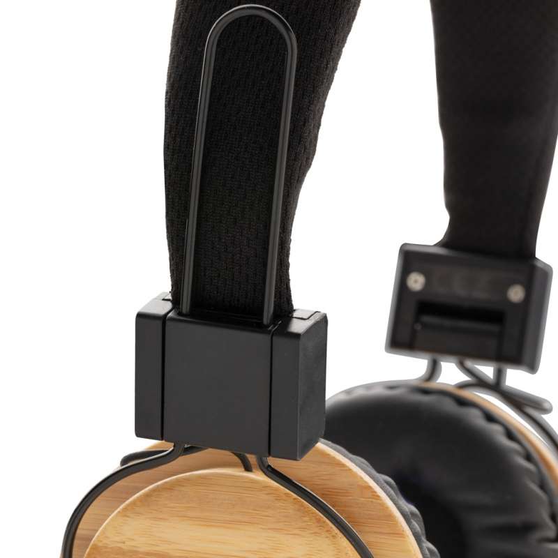 NATURSOUND-Casque sans fil pliable en RCS et FSC® Natursound bambou
