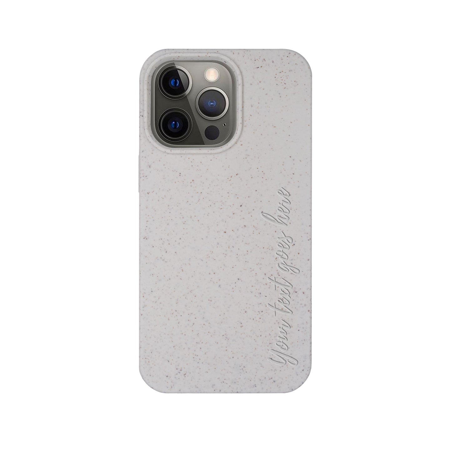 Custom Biodegradable Phone Case - Natural White
