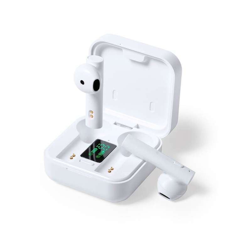 Elyos - Casque élégant avec finition blanche et connexion Bluetooth® 5