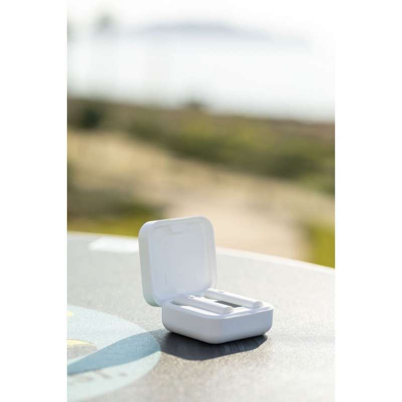 Elyos - Casque élégant avec finition blanche et connexion Bluetooth® 5